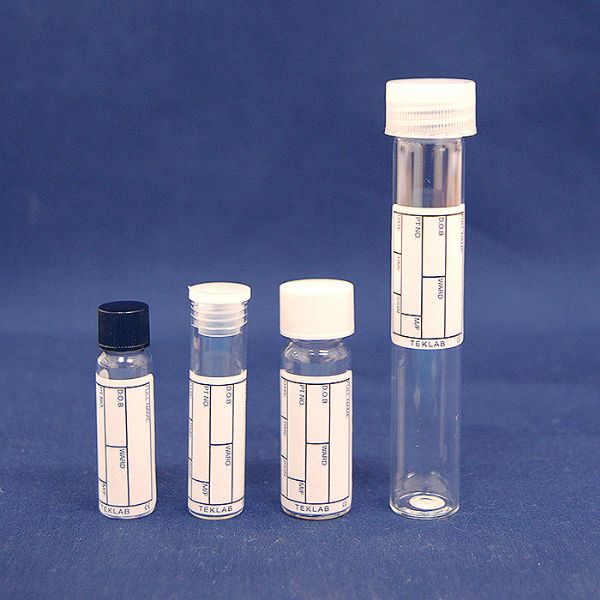 Buy Labelled & Capped Flat Bottom Glass Tubes
