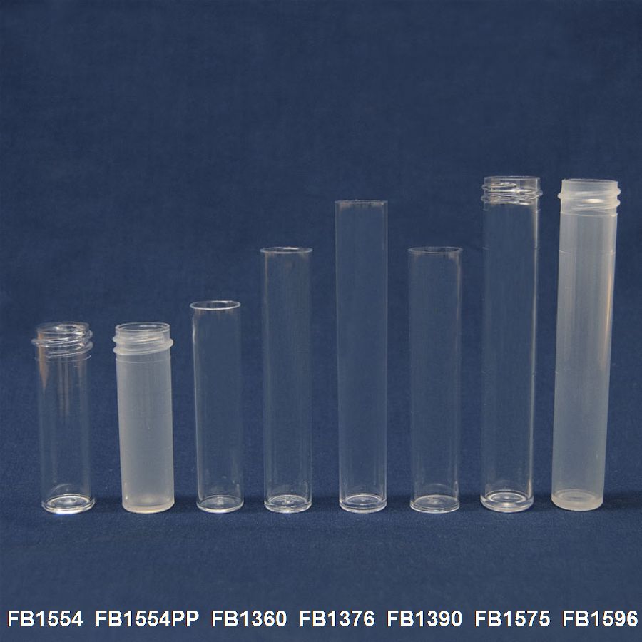 Polystyrene & Polypropylene Flat Bottom Tubes